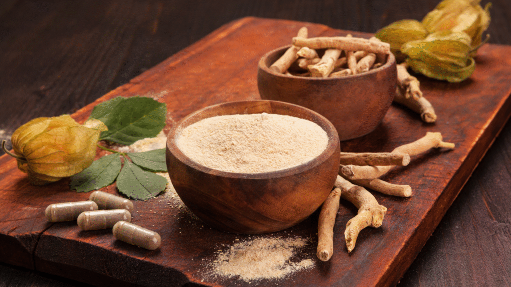 Ashwagandha tea for stress relief 