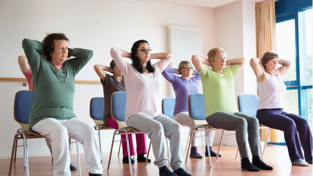 Chair Yoga Poses